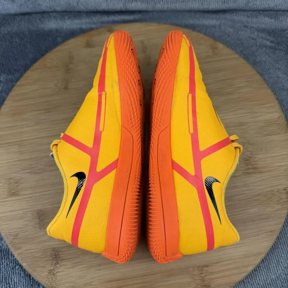 Nike Phantom GT2 Academy IC Shoes Boys Size 1.5Y Yellow Soccer DC0825-808